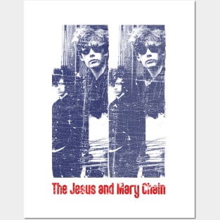 The Jesus & Mary Chain - - - Glitch Fan Art Posters and Art